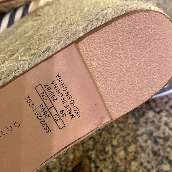 Zara espadrilles wedges with ankle tie shoes. - Picture 7 of 7